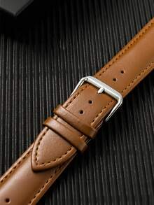 1 curea de ceas din piele pentru bărbați, stil business, compatibilă cu 49mm, 46mm, 45mm, 44mm, 42mm, 41mm, 40mm, 38mm, curea de ceas de lux compatibilă cu Series Ultra 11 SE3 10 9 8 7 6 5 4 3 2 1, accesorii profesionale elegante pentru curea de ceas compatibilă cu