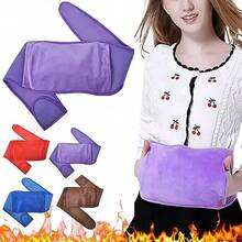 Velvet Thermal Waist Warmer Waist Back Brace Protector Guard For Christmas New Year Gift