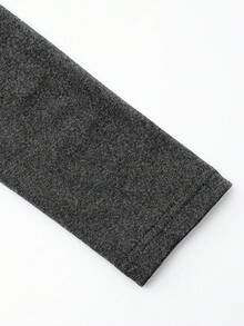 AiTyi 女士上衣，修身休闲纯色时尚简约百搭 Y2K 风格，适合毕业典礼、狂欢节、复活节、音乐节、母亲节、春夏等场合。 - 深灰色 - 查看 8