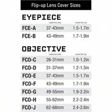 Rubberized Flip - Rifle Scope Lens Covers - Eyepiece | 37-42 mm Diameter - View 9