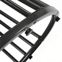 White Kitchen Table With Metal Leg (1 Piece), Sturdy Metal Frame, Modern Marble Top Or Dining Room Table, Breakfast Table And Restaurant Breakfast Table, White/Gold - Black - View 7