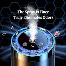 CAFELE Car Air Freshener, Starry Sky Projection Mode, Five Adjustable Modes Smart Car Fragrance Diffuser, Rechargeable Car Fragrance Diffuser, High-End Car Perfume, Car Decoration, The Perfect Car Gift For Friends During The Holiday. - Máy xông hương liệu + 1 chai tinh dầu nước hoa - Xem 4