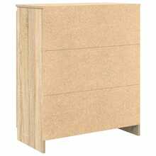 vidaXL Sideboard mit Schubladen Sonoma-Eiche 71x35x84 cm Holzwerkstoff