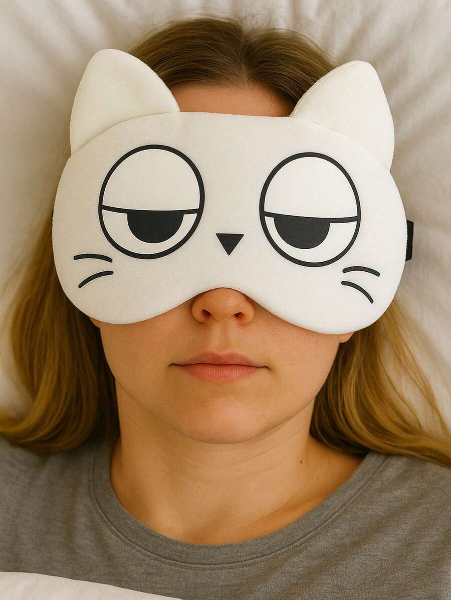 Relaxing Sleeping Eye Masks With Thermal Gel For Cold And Hot Compress Reduces Dark Circles - 07 - 查看 1