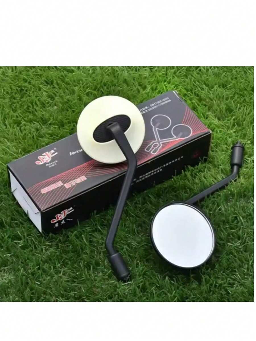 ESPEJO REDONDO PARA BICICLETA ELECTRICA - Beis - Ver 1