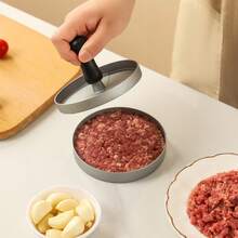 1/2pcs Hamburger Patty Maker, Beef Burger Patty Maker For Home Use, Sandwich Press, Chicken Patty Maker, Breakfast Patty Maker, Suitable For Family Gatherings, Birthdays, Parties