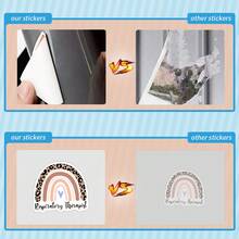 55PCS Respiratory Therapist Stickers Aesthetic Vinyl Stickers High Quality Stickers Decals Scrapbook,Journaling,Laptop,Bumper,Skateboard,Water Bottles,Computer,Phone Stickers Can Bring A Lot Of Fun To Your Life,The Perfect Gift For Adults - Multicolor - View 5