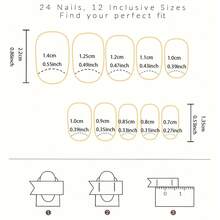 24 قطعة أظافر مستعارة قصيرة مستديرة لعيد الحب، بتصاميم قلب أحمر وتصاميم بسيطة، أظافر اصطناعية لامعة مناسبة لحفلة عيد الحب واللبس اليومي، تأتي مع جيل جيلي وملفات أظافر