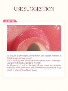 JOOCYEE LUCENT GLAZED ROUGE, Moisturizing, Pigmented, Long-Lasting, Natural - 514L Light Tea - View 7