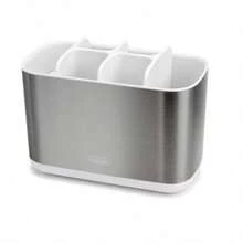 Joseph Joseph Easystore Steel Toothbrush Caddy Large White - Mặc định - Xem 5