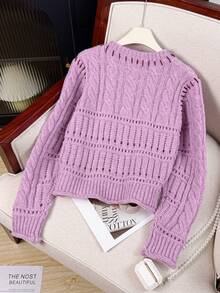 Vibrant Handmade Rope Knitted Cardigan, Short Women Cardigan For Autumn/Winter, Cute Women Top, Suitable For Christmas, New Year