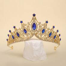 تاج من سبيكة الزنك بتصميم العين، بطراز قديم، للخريف/الشتاء