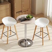 HOMCOM Patio Bar Tables - Màu Khaki - Xem 6