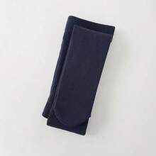 paquete de 2 leggings unisex para bebés y niños, mallas de algodón azul, ideales cualquier temporada, cómodos y resistentes - Azul Marino - Ver 8