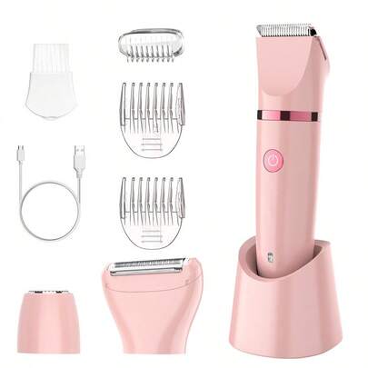 1 件防水三合一电动剃须刀，男女皆宜