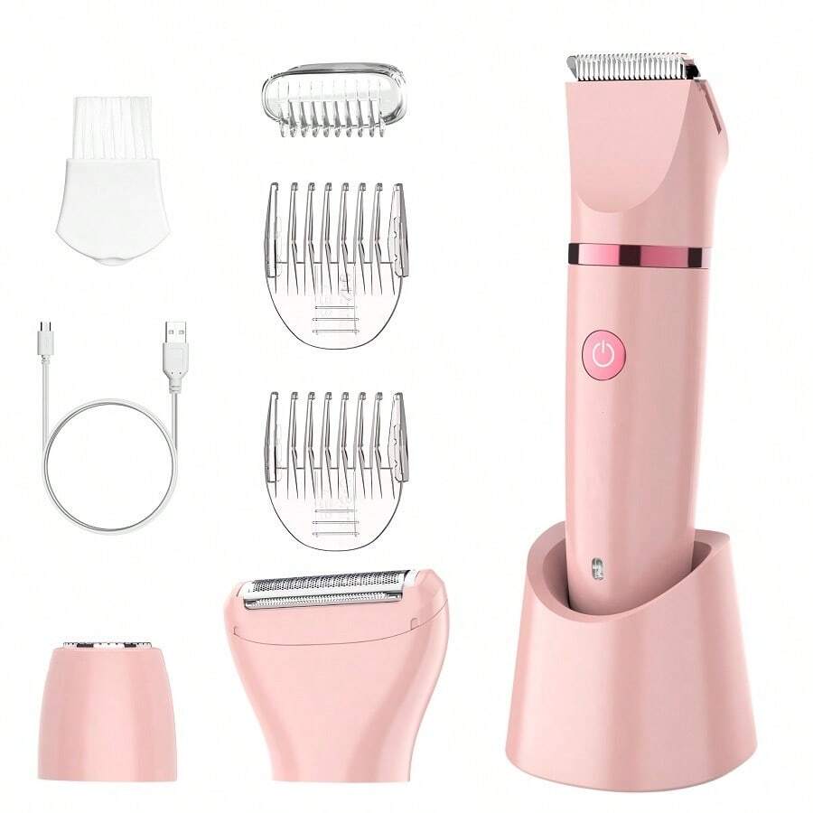 1 件防水三合一电动剃须刀，男女皆宜