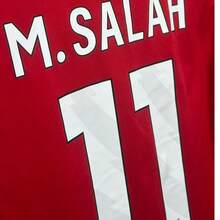 2025-26 Season Liverpool Football Kit Home Jersey #11 M.SALAH #7 VIRGIL Adult Football Top The Perfect Gift Choice - Red 11 - View 2
