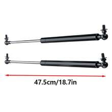 2pcs Car Hood Lift Supports Shock Absorber, 475MM Hood Strut Fits For Land Cruiser Prado 120 Series 2002-2009
