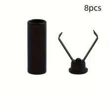 4/8 piezas de Clips de metal ajustables, fáciles de instalar - Para manualidades DIY, adecuados para cordones, cordones, pantalones, bolsas, sudaderas - Diseño compacto, sujetadores resistentes, clips ajustables, entusiastas de la artesanía