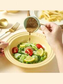 带手柄的酱汁杯、蘸酱碟、牛排餐厅创意番茄蘸酱碗