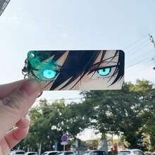 1个蓝色监狱/囚鸟独眼吊坠 - 蓝色锁动漫人物钥匙扣，亚克力卡通钥匙圈，独特的背包挂饰，动漫迷必备 - 生日礼物、圣诞礼物、圣诞袜礼物、完美礼物、玩具、游戏 - 彩色 - 查看 13