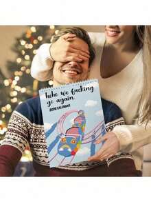 2026 Clever & Humorous Wall Calendar - Cats & Friends Wall Calendar - Amusing Cat Selfie Series, 12 Monthly Photos, Perfect Gift For Cat Lovers - Highland Cow Wall Calendar - Scottish Cow Daily Planner, Annual Organizer With Monthly Notepad, Suitable For Home Office Decor & Animal Lover Gifts, Showcase Personalized, Innovative Daily Planner With Memo, Dual Use Home & Office, Christmas Countdown - Multicolor - View 14