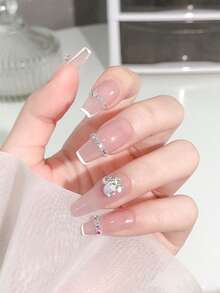 50 cm/1 szt. DIY, ultracienki łańcuszek z koralików ze srebra i miedzi o średnicy 1,5 mm, prezent świąteczny, ozdoby do paznokci, ozdoby do paznokci, klejnoty do paznokci