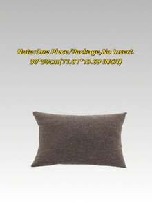 1/2pcs Ultra-Soft Microfiber Faux Cashmere Thickened Jacquard Fabric Decorative Pillow Cover, Modern Minimalist Dual-Color Floral Pattern Design, Suitable For Sofa, Bed, Chair And Car Seat, Comfortable All Season Use (Pillow Insert Not Included)