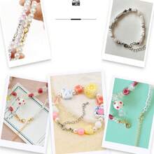 660pcs Zinc Alloy Lobster Clasp And Jump Rings, Bracelet Necklace Making Tool Kit, Chain Closure Accessories Craft Set - Multicolor - View 2