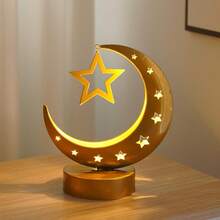 3D Magic Moonlight Desk Lamp Can Be Powered By 3xAA Battery Power Supply. It Means That Magic Moon Light Can Be Placed Casually Anywhere.(3xAA Battery Not Include)