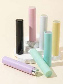 10ml 高端旋转式可再填充香水雾化器 - 超细雾化玻璃喷雾瓶，带扭转/旋转补充装、防漏便携式雾化器和迷你古龙水/面部喷雾分配器；TSA 友好型可再填充旅行香水瓶，适用于男女 - 彩色 - 查看 2