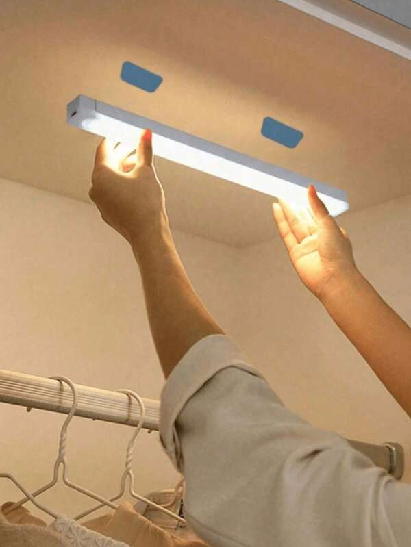 1PC 10/20/30/40/50cm Human Body Sensing Strip Light, Multifunctional LED Light, Enhances Your Living Space - From Soft LED Lights In The Bedroom To Practical Cabinet Lighting (Including Kitchen Lights Under Cabinets,Kitchen Lights Under Cabinets