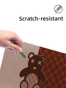 Laptop Skin Sticker Decal 15.4 Inch 15.6 Inch Laptop Vinyl Skin Sticker Cover Art Protection Laptop (Including 2 Wrist Pads Skin) - Multicolor - View 4