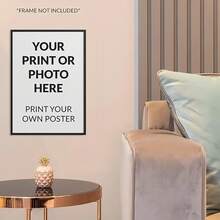 1 Stück personalisiertes Poster mit Ihrem individuellen Foto oder Text, hochwertig Muster, ideal für Zuhause, Büro oder Eventdekoration, einzigartiges Geschenk zu Geburtstag, Weihnachten, Thanksgiving, Halloween und besonderen Anlässen