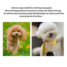 Pet Dog House Cage Indoor Kennel Teddy Corgi Pomeranian Isolation Frosted Fence Protective Small Dog Cage