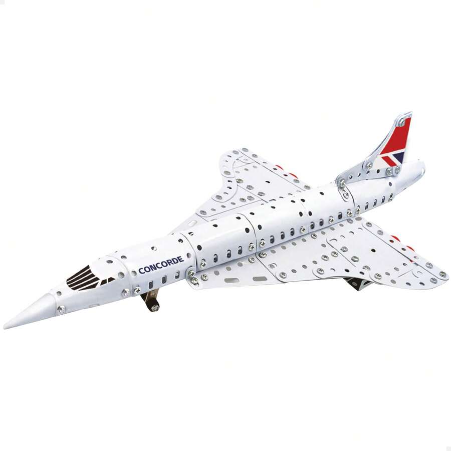 Color Baby Smart Theory 260-Piece Metal Airplane Construction Set ✅ Delivery Within 24/48 Hours To Spain (Mainland) - Multicolor - View 1