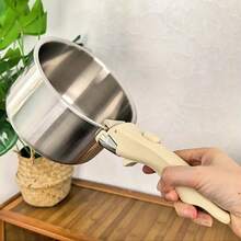 Thickened Universal Pot Handle Clamp - Heat Resistant Removable Kitchen & Outdoor Cooking Pot Clamps Durable Metal Lid Lifting Tool Ergonomic Grip Easy To Attach/Remove Lever Mechanism Suitable For Most Indoor/Outdoor Cooking Pots And Pans - Multicolor - View 3