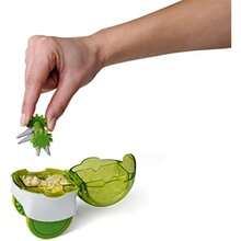 Chef'n 102-540-388 Garliczoom - Picador de ajos (2018, talla única), color verde(Large) - Tipo 1 - Ver 6