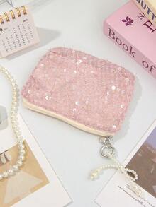 1 件可爱亮片蝴蝶零钱包，带蝴蝶结吊坠，Coquette Bling Bling 迷你防水零钱包，钱包可爱少女迷你钱包 - 彩色 - 查看 7