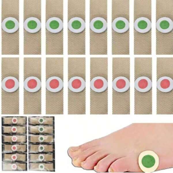 18pcs Reathable Foot Cushion Pads - Protective Gel Covers For Toe & Heel Comfort