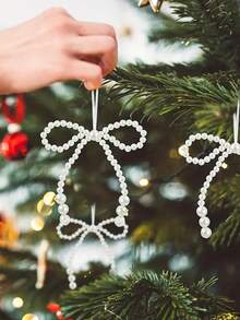 12 件套优雅蝴蝶结套装，用于圣诞树装饰 - 扭结蝴蝶结，用于花环、礼品包装和婚礼装饰、圣诞装饰