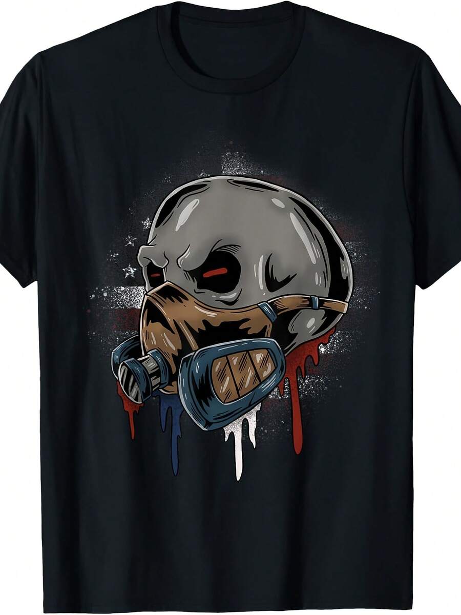 Auto Body Skull Vehicle Sprayer Automot Car Painter T-Shirt - Style 14 - View 1