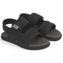 Men's Youth Children's Comfortable Casual Style Sandal - School Tours Holidays 2026 - 黑色 - 查看 3
