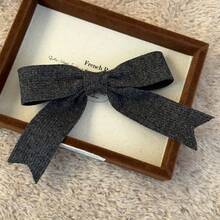 女士针织蝴蝶结发夹，优雅高端，半扎发弹簧夹，顶部发夹，蝴蝶结，丝带，鸭嘴夹，大号发夹，尽显女士高端气质，半拉链发夹，气质十足，抓夹式发饰，圣诞礼物，圣诞袜填充物，女士圣诞袜填充物，圣诞礼物，礼物，圣诞袜填充物，女士礼物，礼物，圣诞礼物，成人圣诞袜填充物，成人圣诞袜填充物，发饰，女士配饰，圣诞袜填充物，成人发饰，圣诞发饰，女士礼物创意，美容圣诞袜填充物，女士圣诞礼物 - 彩色 - 查看 14