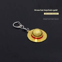 1 件海贼王海盗帽钥匙扣 - 动漫配饰、节日/生日/圣诞节/万圣节礼物、完美礼物、文具、减压玩具 - 彩色 - 查看 11