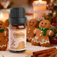 Bakery Fragrance Oils, Holamay Scented Oils For Soap & Candle Making, Aromatherapy Essential Oils For Diffuser - Creamy Vanilla, Gingerbread, Chocolate, Pumpkin Pie And More