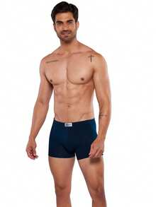 Alfani - Pack 7 Boxers Premium para Hombre Algodon-Licra, Suaves, Comodos y Frescos - Azul - Ver 2