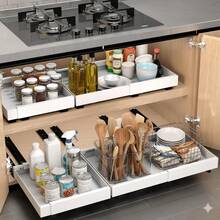Slide Out Organizer - Bianco - Visualizzare 3