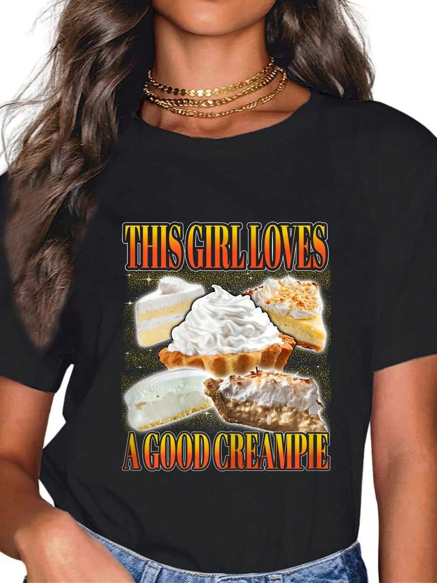 Camiseta 100% algodón divertida con diseño inapropiado y embarazoso para el aeropuerto, camiseta de verano suave y cómoda con ajuste relajado para mujeres y hombres - Negro - Ver 1