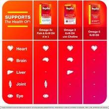 MegaRed Ultra Strength 1000mg Omega-3 Krill Oil Supplement With EPA_DHA, Astaxanthin &Amp; Phospholipids, No Fish Oil Aftertaste Supports Heart, Brain, Joint And Eye Health, 60 Count Softgels - Flavor NameA - 查看 6